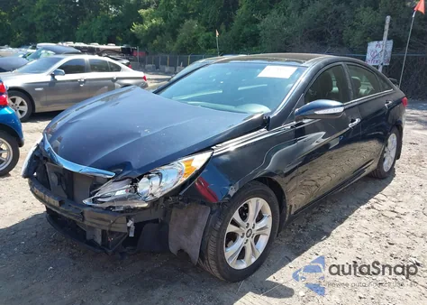 2012 Hyundai Sonata Limited z USA, uszkodzony, nr VIN 5NPEC4AC0CH418594